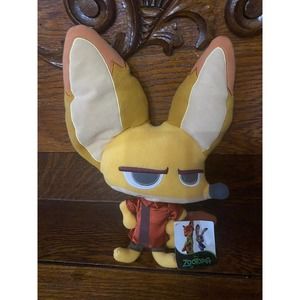 Large Zootopia Plush Finnick Character Doll Stuffed Animal Toy